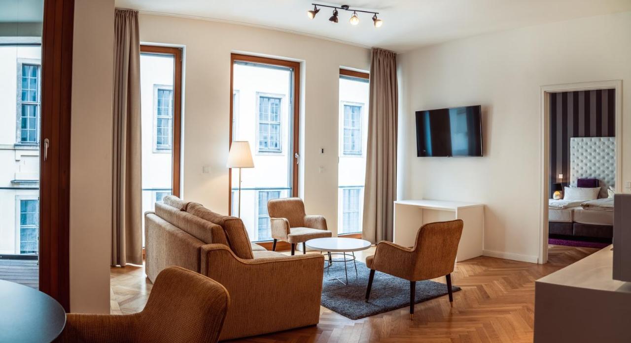 Modernes Apartment Am Neumarkt Drážďany Exteriér fotografie